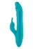 FemmeFunn Booster Rabbit XL Turquoise - Dual-Action Intimate Device, 27.9 cm