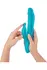 FemmeFunn Booster Rabbit XL Turquoise - Dual-Action Intimate Device, 27.9 cm