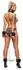 ZADO Premium Padded Leather Restraint Set with Adjustable Cuffs & Leash