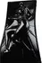 LateX Vacuum System Bed Black 1x2m Natural Rubber with Breathing Openings