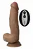 SHAFT Model N 8.5 Inch Oak - FlexiSkin Silicone, Vibrating, Waterproof