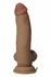SHAFT Model N 8.5 Inch Oak - FlexiSkin Silicone, Vibrating, Waterproof