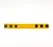 Cocky Adjustable Leather Band Yellow - Custom Fit, 2.5 cm, Cowhide