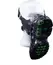 Red Leather Sniff My Sneaker Leather Mask Black - Adjustable Cowhide Model