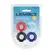 LEVELZ Set of 4 Ultra-Flexible Rings - Multicolor, TPE, Adjustable Fit