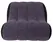 You2Toys Inflatable Ergonomic Support Pillow, Velvety Surface, 80x60x30cm