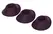Womanizer Next Replacement Heads S Dark Purple 3-Pack Silicone
