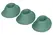 Womanizer Next Replacement Heads M 3-Pack Silicone Sage Green