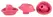 Womanizer Heads 3-Pack Size S Raspberry - Replacement Silicone Tips