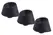Womanizer Black Silicone Replacement Heads Size S - 3-Pack for DUO Series
