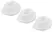 Womanizer Heads S White 3-Pack - Replacement Silicone Attachments
