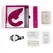 Womanizer Blend Rabbit Vibrator Dual Stimulation Vibrant Pink 113x51x139mm
