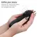 Womanizer Enhance Black - Dual-Action Intimate Air & Vibration Device