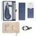 Womanizer Vibe Lay-On Silent UltraWave Vibrator Dark Blue 17.1 cm