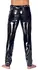 Black Level Men's Vinyl Pants XL - Shiny Black, Classic Cut