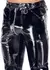 Black Level Pants L - Black Eco Leather, Comfortable Fit, Size L