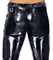 Black Level Pants L - Black Eco Leather, Comfortable Fit, Size L