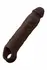 SHAFT Sheath Model F Size 1 Liquid Silicone Sleeve 19.8cm Mahogany