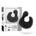 Black&Silver DuckyMania Rechargeable Silicone Finger Massager, Black