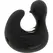 Black&Silver DuckyMania Rechargeable Silicone Finger Massager, Black