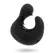 Black&Silver DuckyMania Rechargeable Silicone Finger Massager, Black