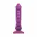 Teazers Double Vibrator Purple - Dual Action Model with Suction Cup & Remote