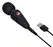 le Wand Mini Microwand Black - Compact Rechargeable Massage Wand 10 cm