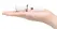 le Wand Mini Microwand White Compact Rechargeable Massager 10cm