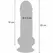ToyJoy Get Real Deluxe Intimate System Extra Thick 23cm Flesh Tone