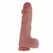 Get Real Deluxe много дебело двуслойно реалистично дилдо, 34,5 см