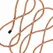 Rosy Gold Rope Set Elegant Luxury Bondage Ropes 8m Soft Fiber Gold