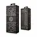 Rosy Gold Seduction Candle Set Black - Elegant Drip Candles, 4 pcs