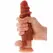 TOYJOY Get Real Hydrated Skin Silicone Intimate Sleeve Caramel 16cm Vibrating