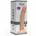 ToyJoy Get Real Vibrating Silicone Intimate System Clear 19.5 cm