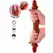 ToyJoy Get Real Silicone Dual-Ended Intimate Device Caramel 35cm