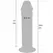 TOYJOY Get Real Deluxe Double-Density Intimate Model 29.5 cm Thick TPE
