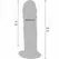 ToyJoy Get Real Deluxe Intimate Machine Double-Density TPE 23cm