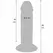 ToyJoy Get Real Deluxe Double-Density Intimate Model 20cm TPE Thick