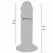 ToyJoy Get Real Deluxe Double-Density Intimate Device 18cm TPE Thick Model