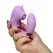 Unihorn C-Horse Marina Lilac Flexible Dual Vibrator Silicone 15cm