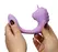 Unihorn C-Horse Marina Lilac Flexible Dual Vibrator Silicone 15cm