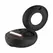 Rosy Gold C-Shape Black - Multi-Zone Vibrator with Luxury Charging Case