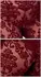 Noir Handmade Kink Royal Bodysuit Burgundy Red XL Velvet Print
