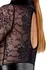 Noir Handmade Kink Royal Lace Midi Dress XL - Black, Adjustable Waist