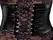 Noir Handmade Kink Royal Black Lace Midi Dress with Powerwetlook L