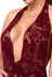 Noir Handmade Kink Royal Transparent Velvet Body Red XL