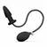 EasyToys Inflatable Anal System Black - Adjustable Size, Release Valve