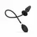 EasyToys Inflatable Anal System Black - Adjustable Size, Release Valve