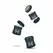 FPPR Dual-Sided Vibrating Sensation Device Black Waterproof Compact