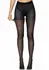 Leg Avenue 1011 Sheer Open Back High-Waisted Pantyhose Black